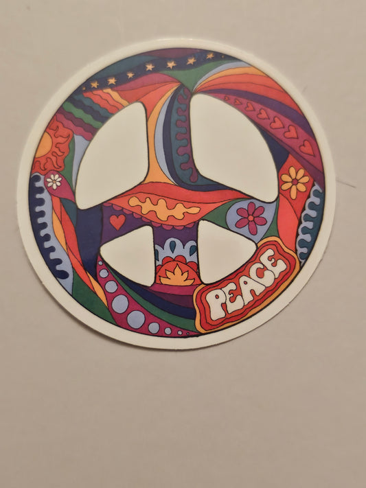 Peace Sticker