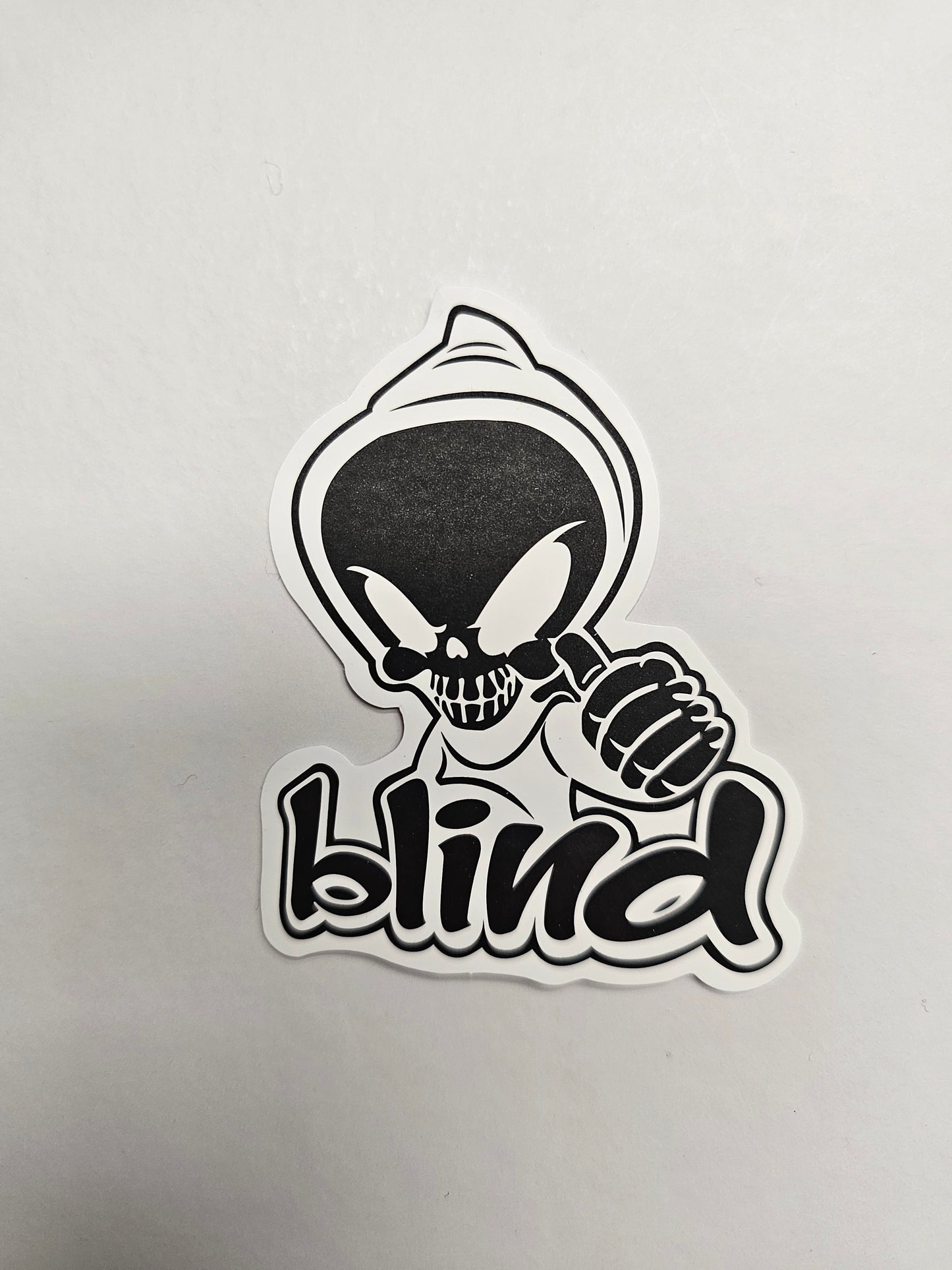 Blind Skateboarding Sticker-BW