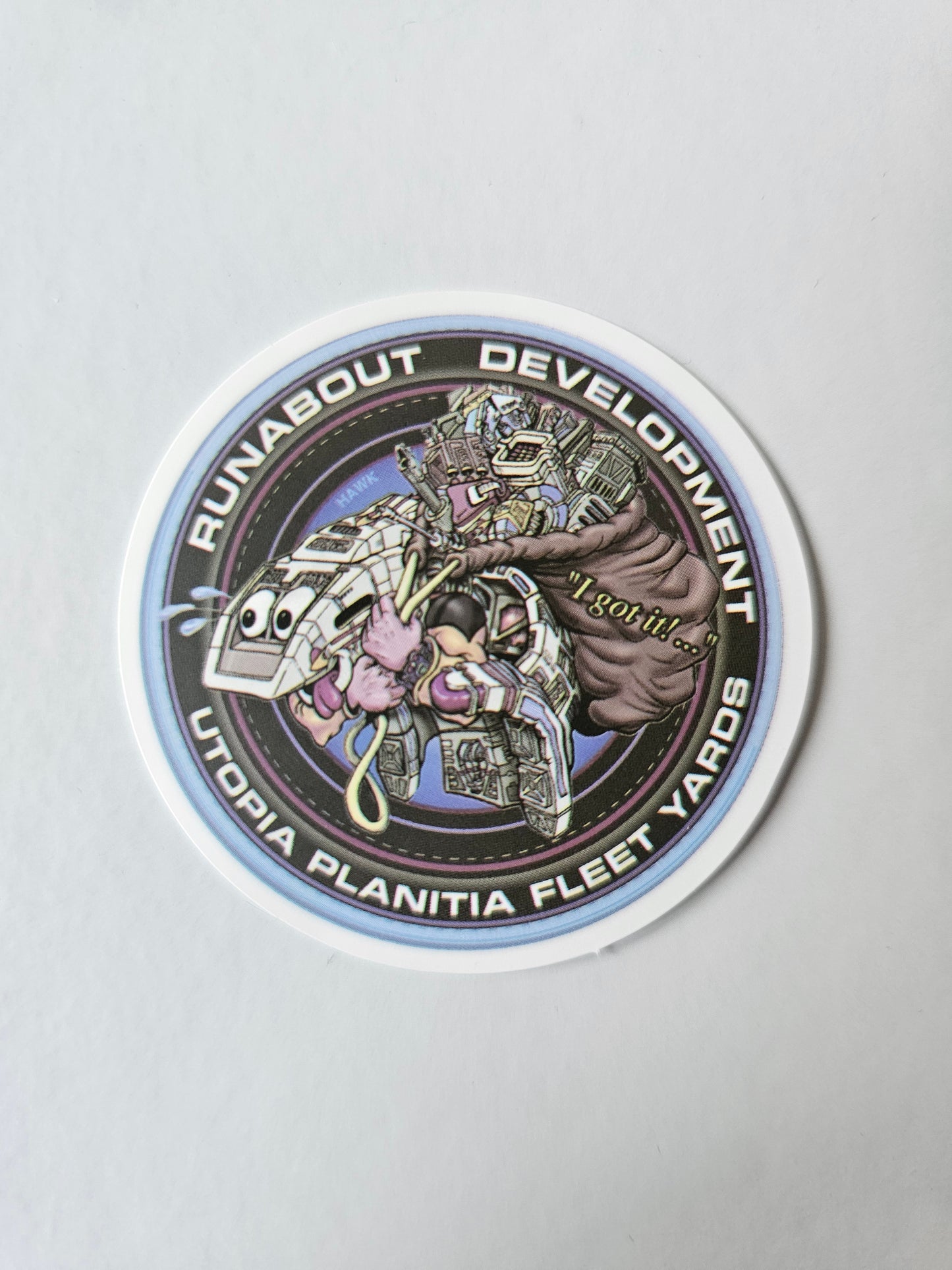 Runabout Development Sticker