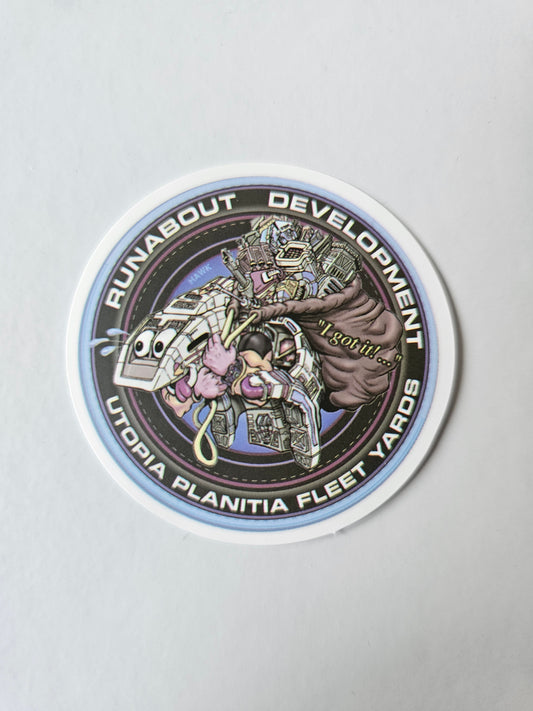 Runabout Development Sticker