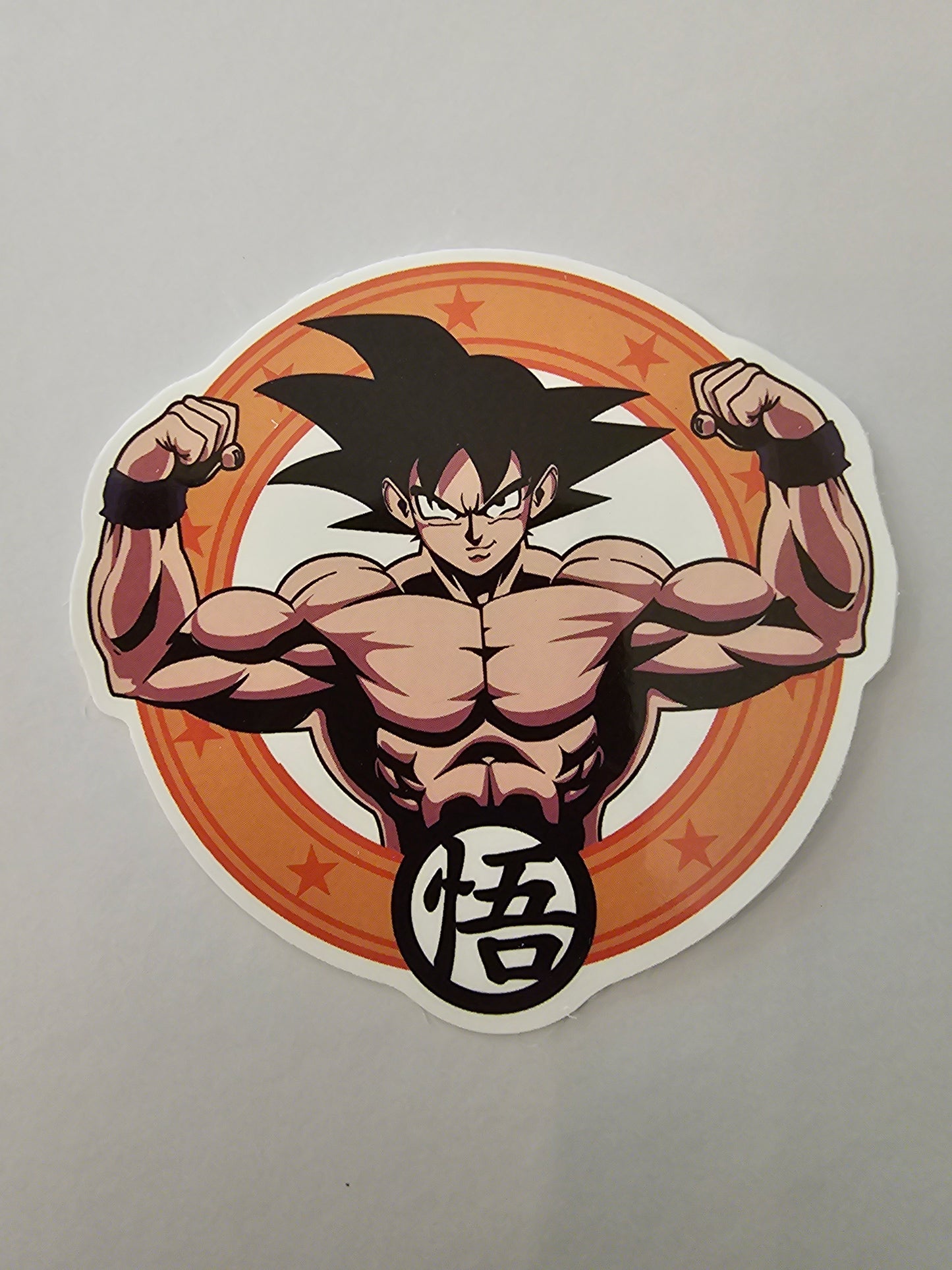 Dragonball round sticker
