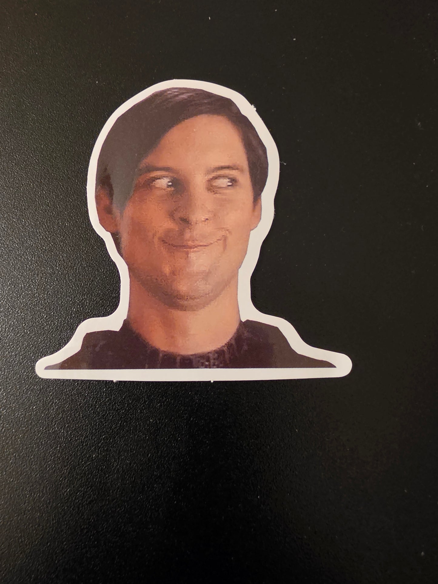 Smirk sticker