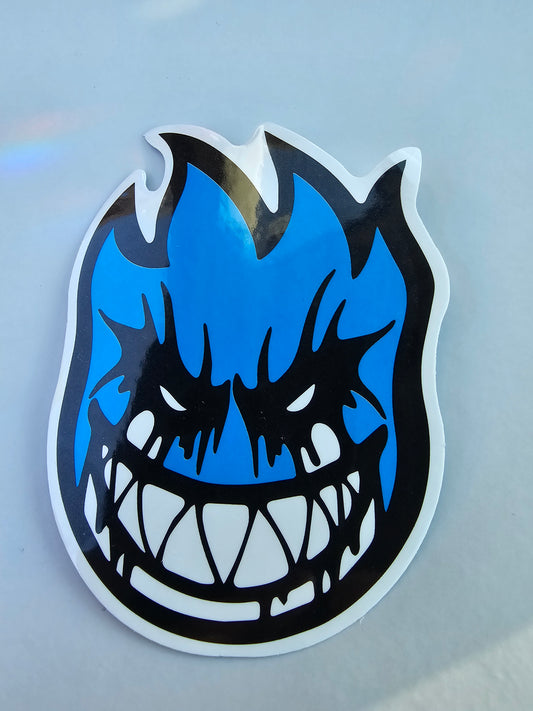 Blue Spitfire Sticker