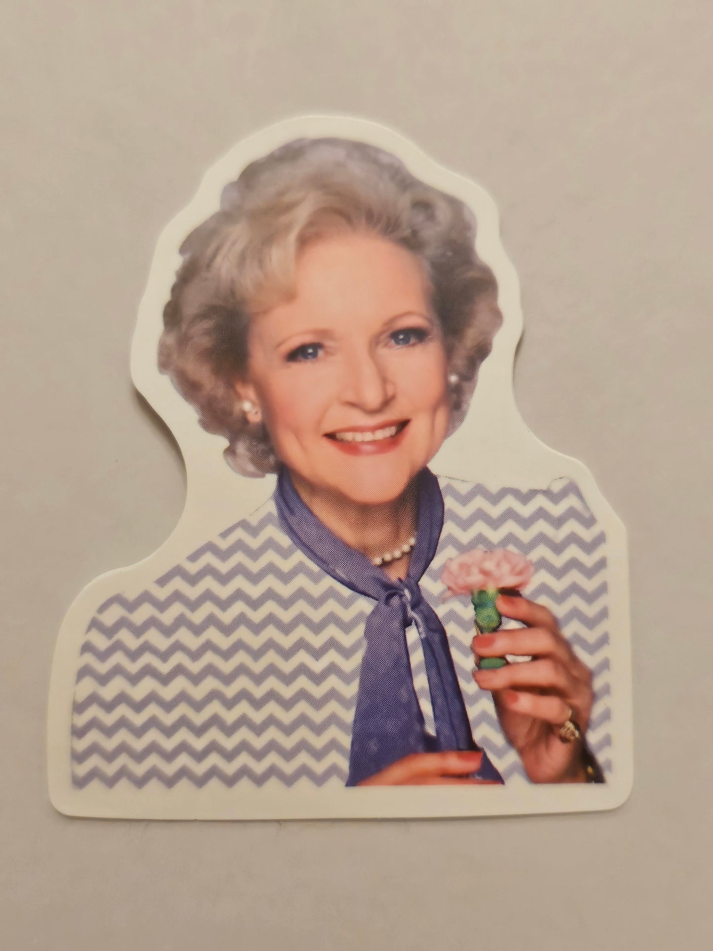 Betty White Sticker