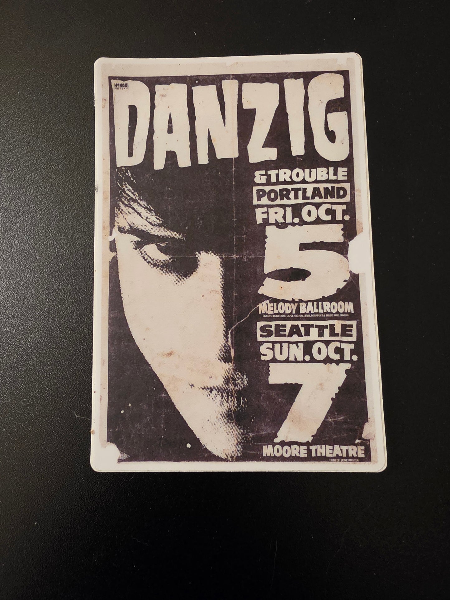 Danzig Jumbo Sticker
