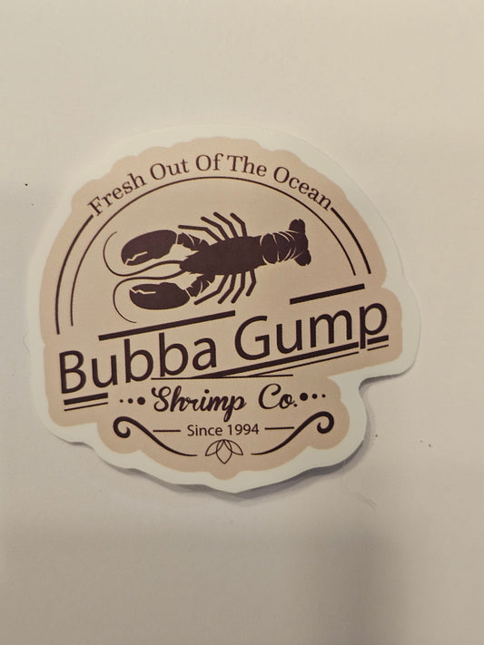 Bubba Gump Sticker