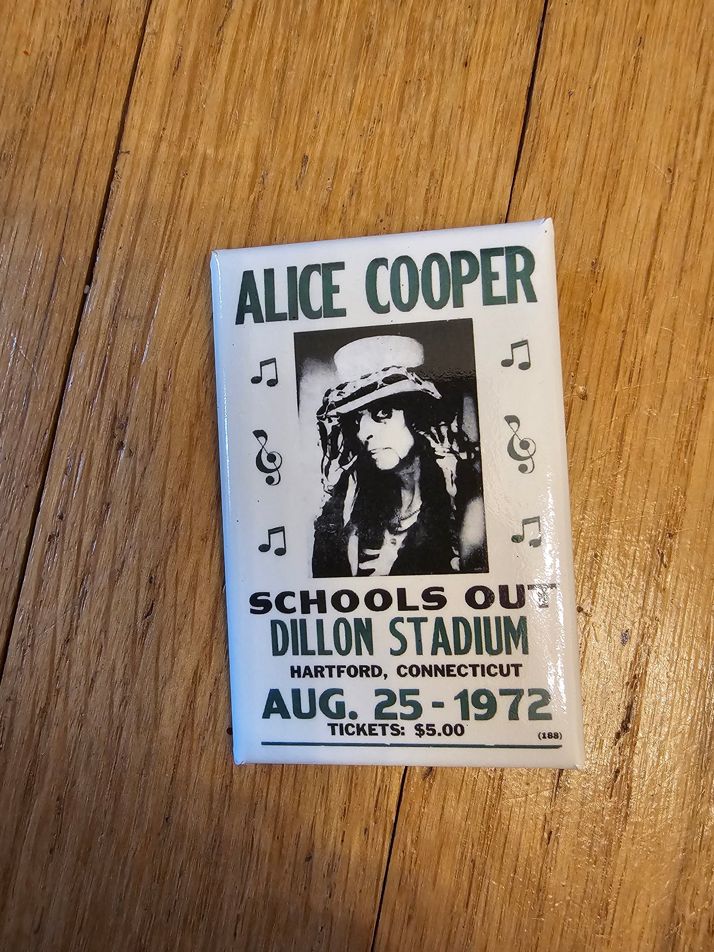 Showprint  Concert Poster Buttons 1.75" x 2.75"