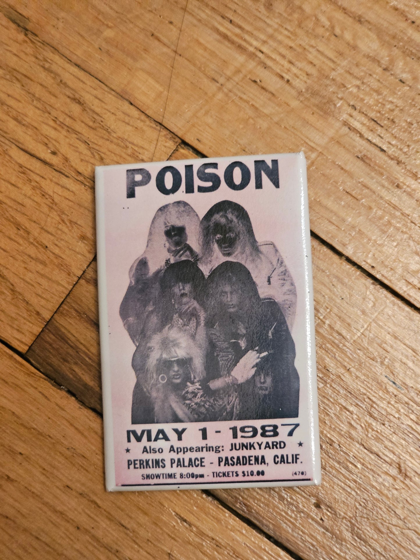 Showprint  Concert Poster Buttons 1.75" x 2.75"