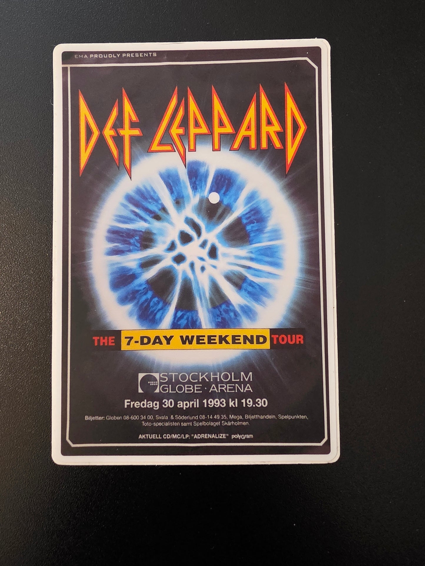 Def Leppard Jumbo Sticker