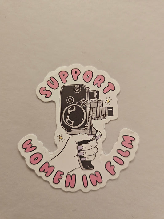 Support Women In Film Sticker