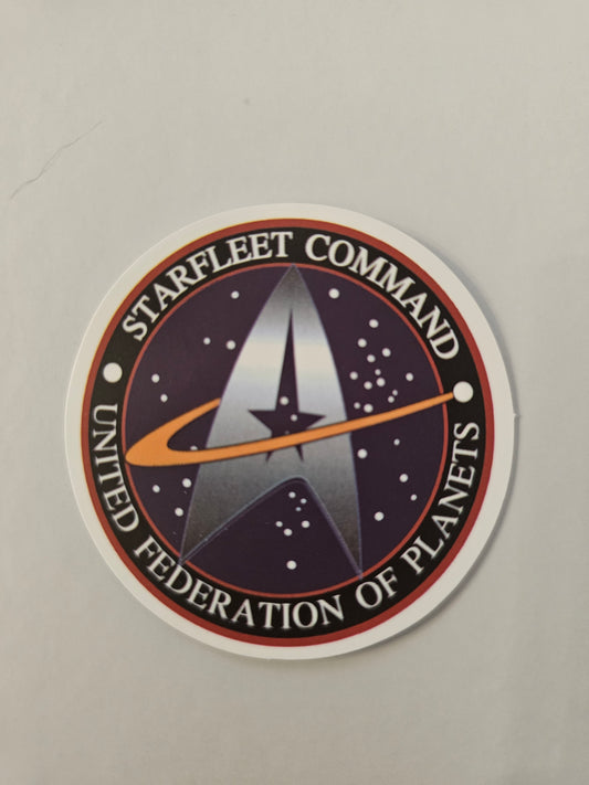 Starfleet Command Sticker