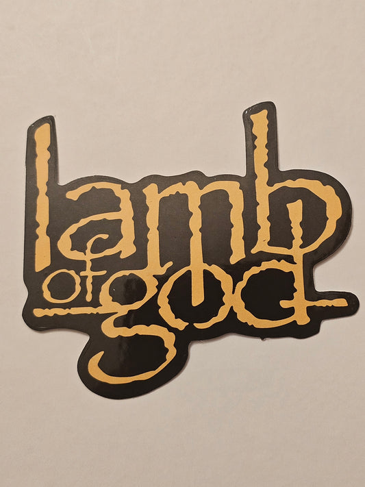 Lamb Of God Cutout Sticker