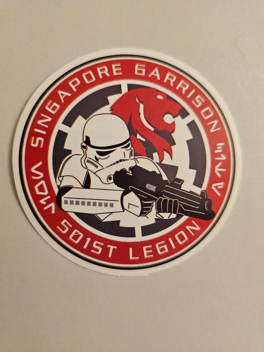 Singapore Garrison Sticker