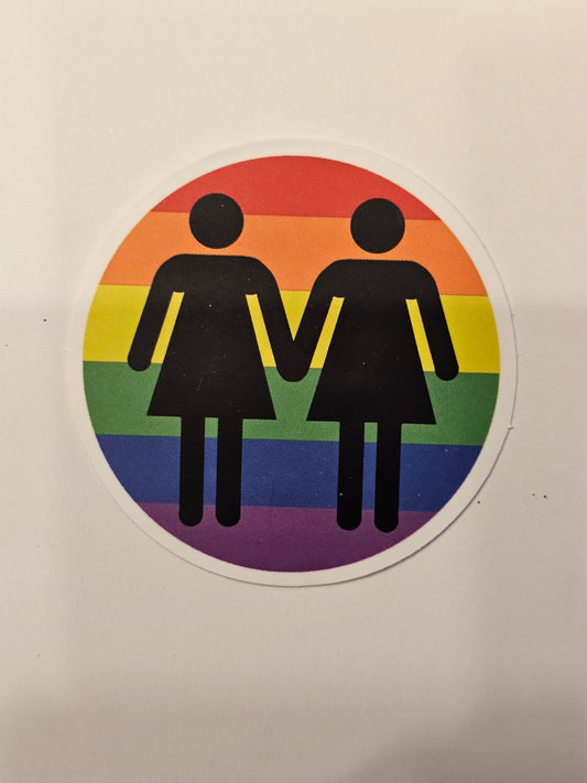 Pride Round Sticker