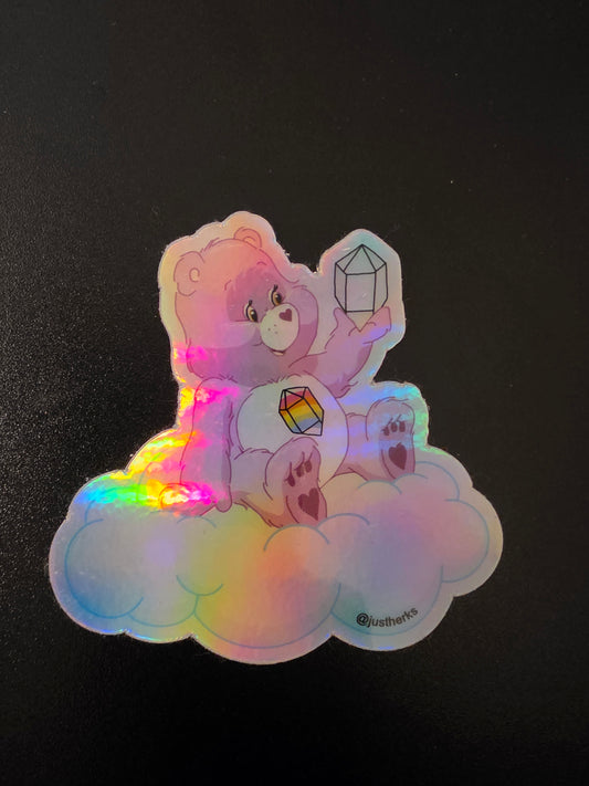 Glossy crystal Sticker