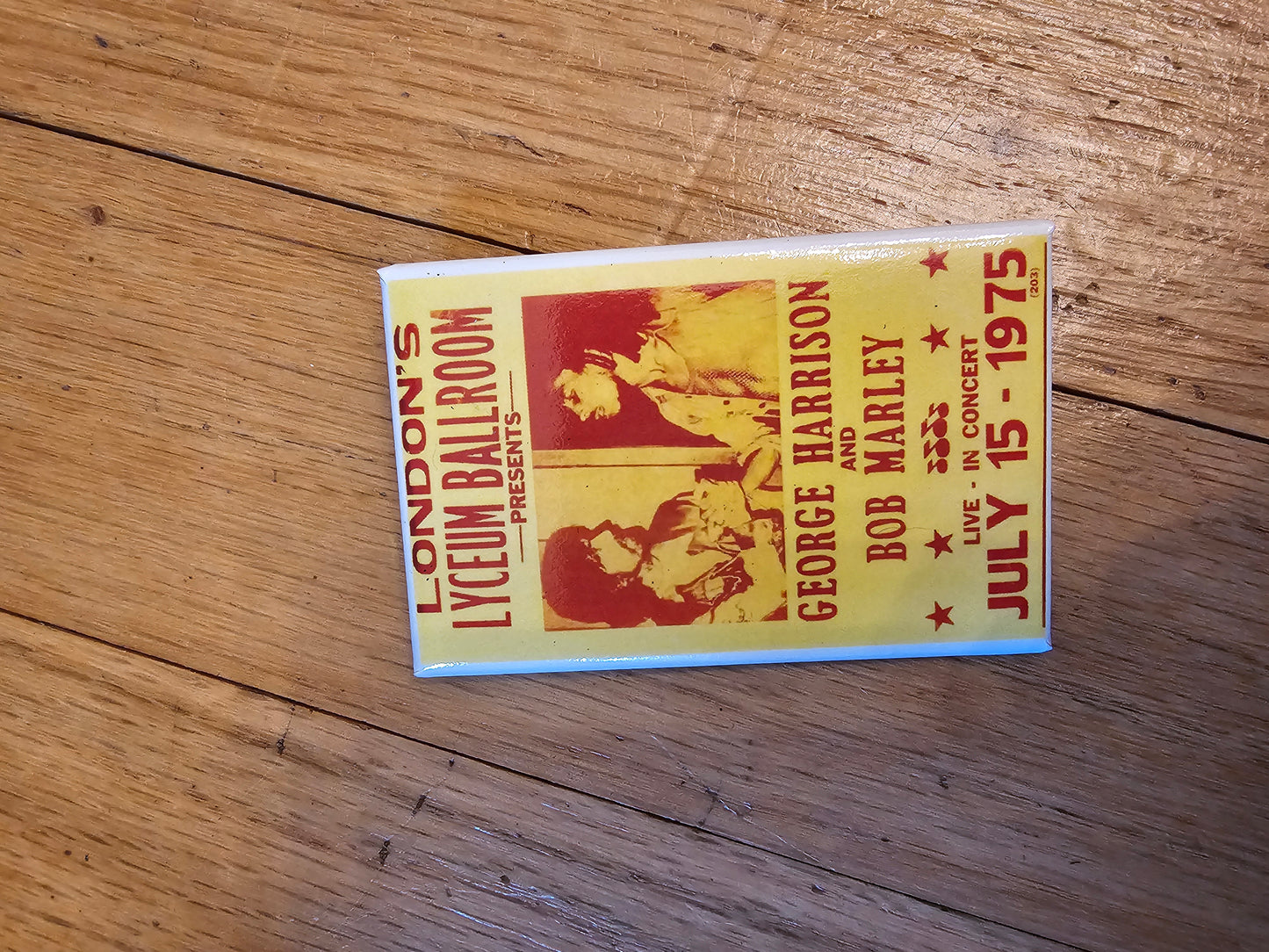 Showprint  Concert Poster Buttons 1.75" x 2.75"