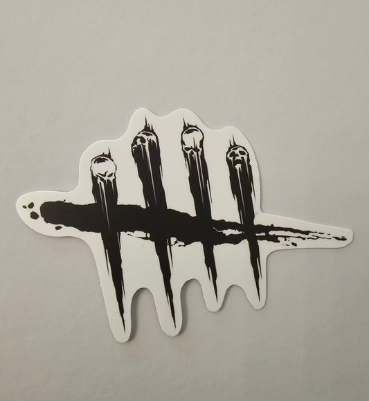 Skull Tally Sticker