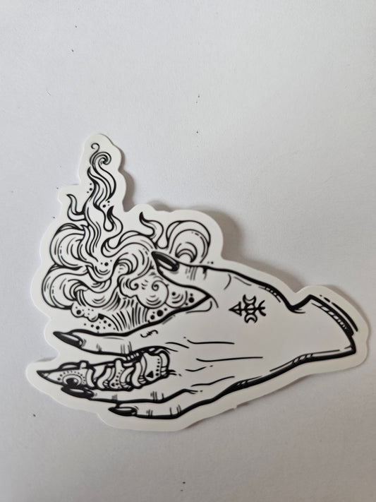 Witch hand Sticker