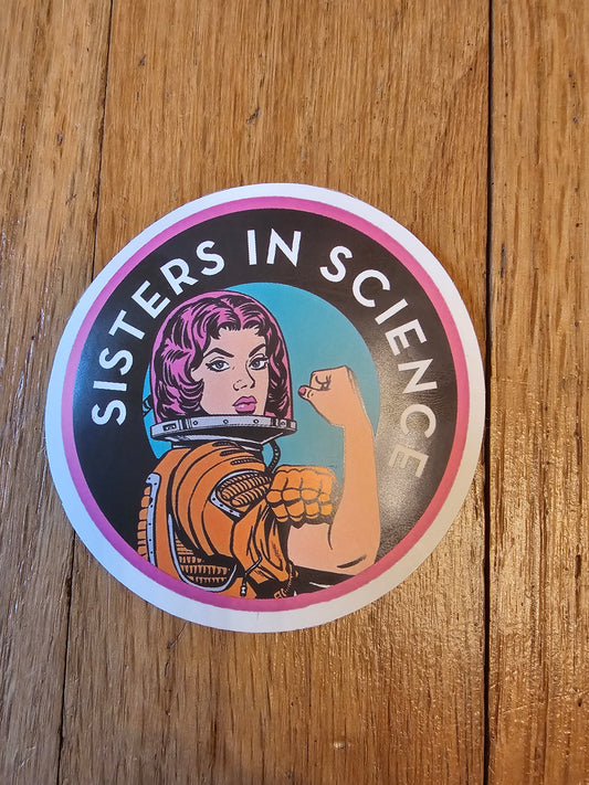 Sisters In Science-Sticker