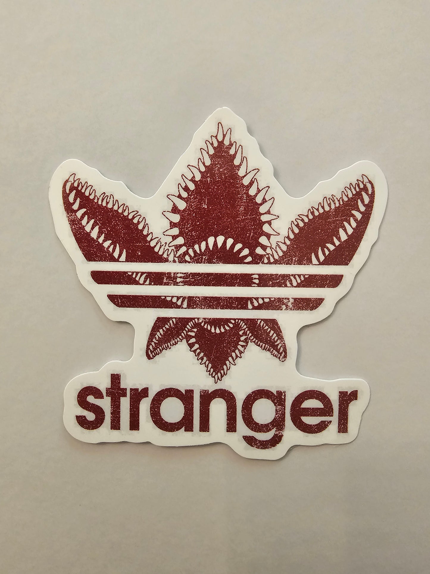 Maroon Stranger Sticker