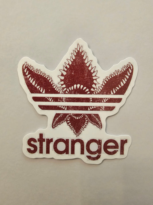 Maroon Stranger Sticker