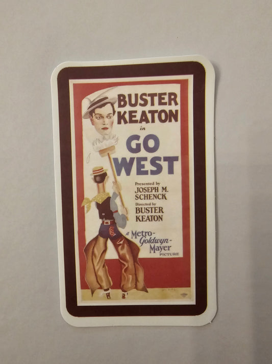 Buster Keaton Sticker