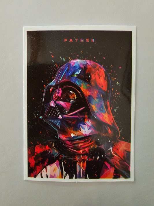 Father Darth Sticker