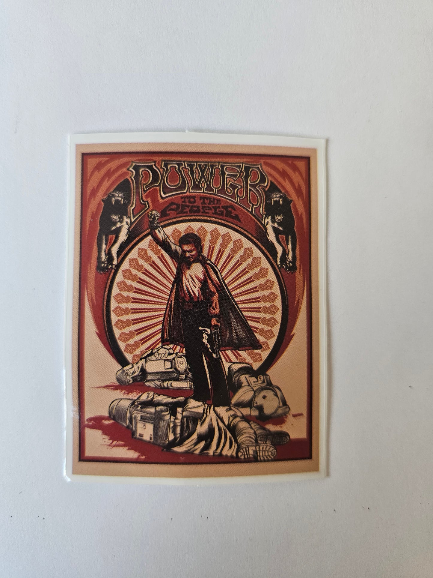 Power To The People Lando Sticker