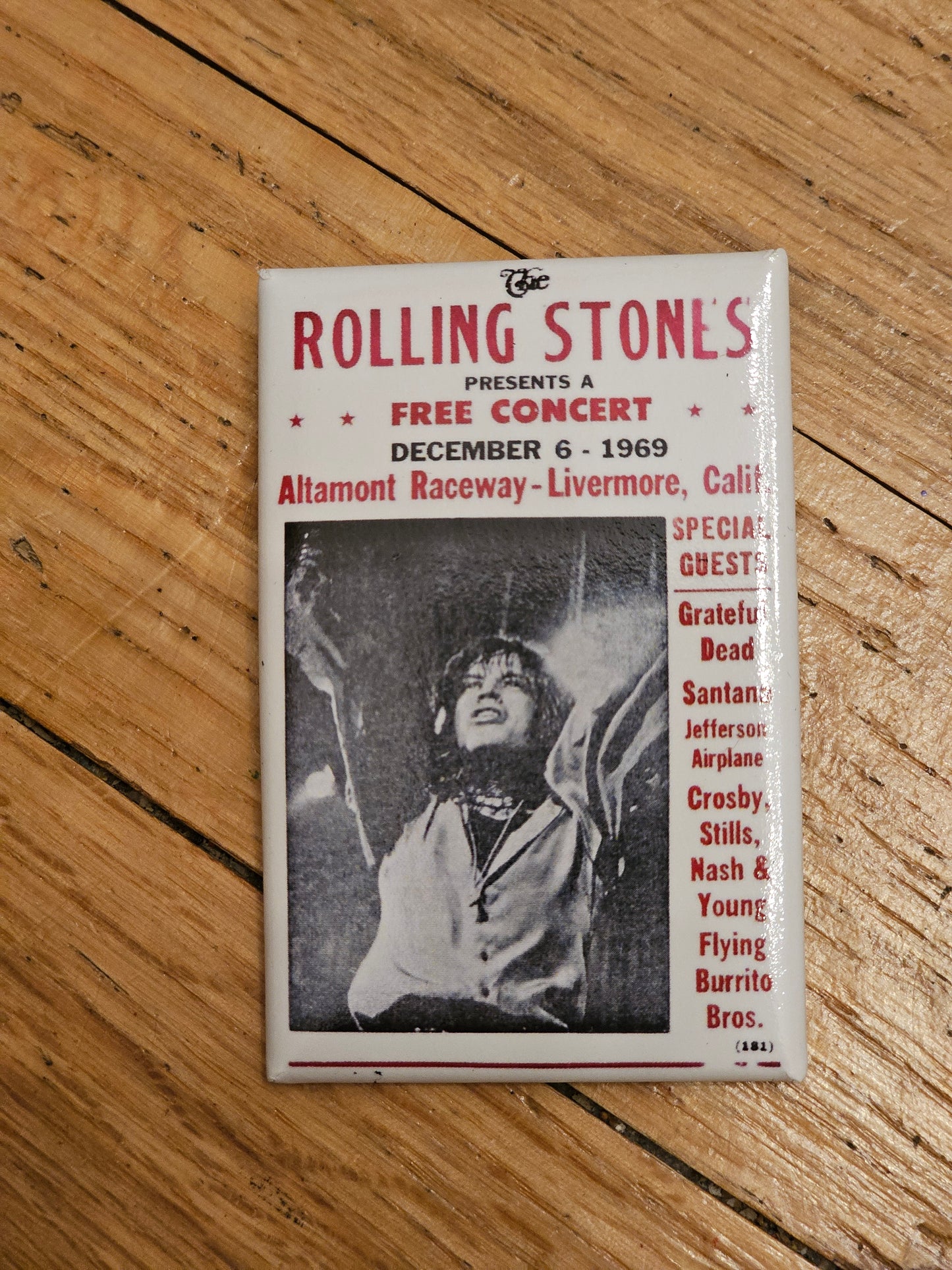 Showprint  Concert Poster Buttons 1.75" x 2.75"