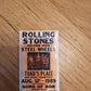 Showprint  Concert Poster Buttons 1.75" x 2.75"