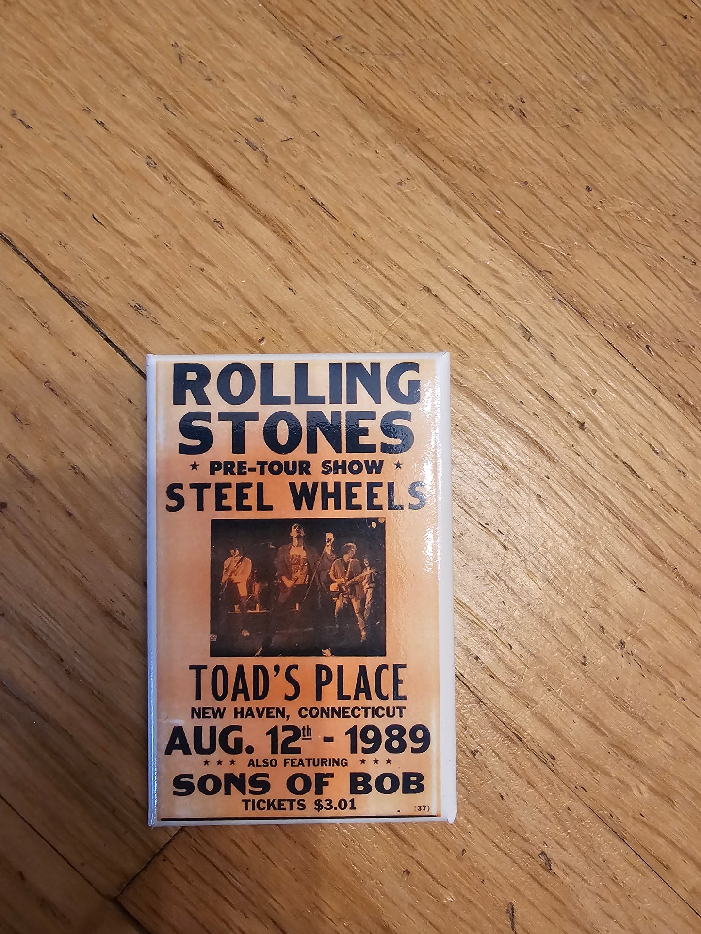 Showprint  Concert Poster Buttons 1.75" x 2.75"