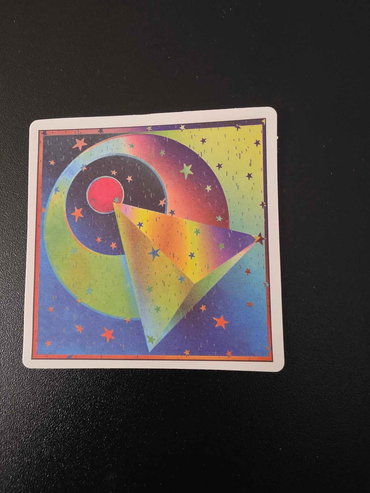 Rainbow Shapes Sticker