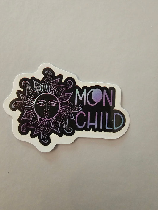 Moon Child Sticker