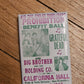 Showprint  Concert Poster Buttons 1.75" x 2.75"