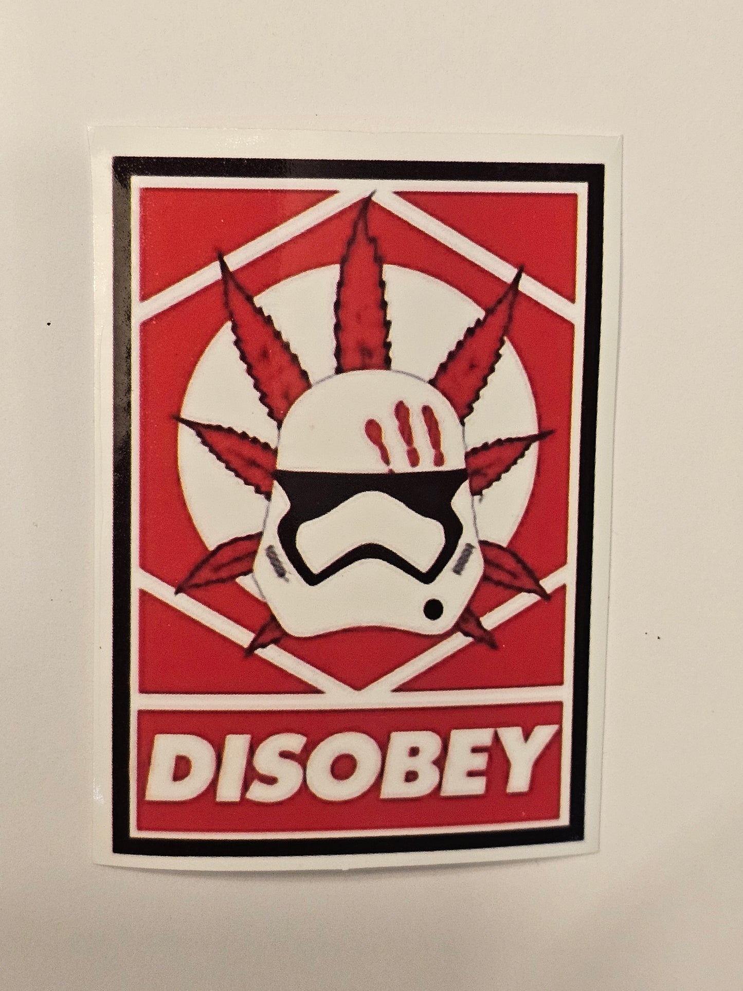 Disobey Sticker