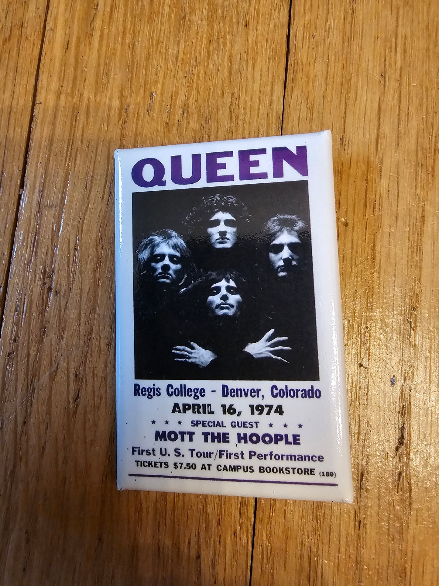 Showprint  Concert Poster Buttons 1.75" x 2.75"