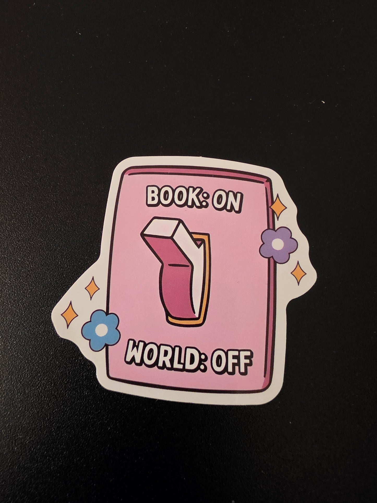 Book Switch Sticker