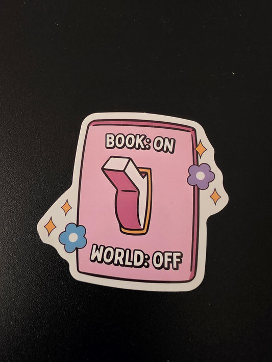Book Switch Sticker