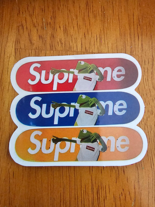 Supreme Skateboarding Sticker
