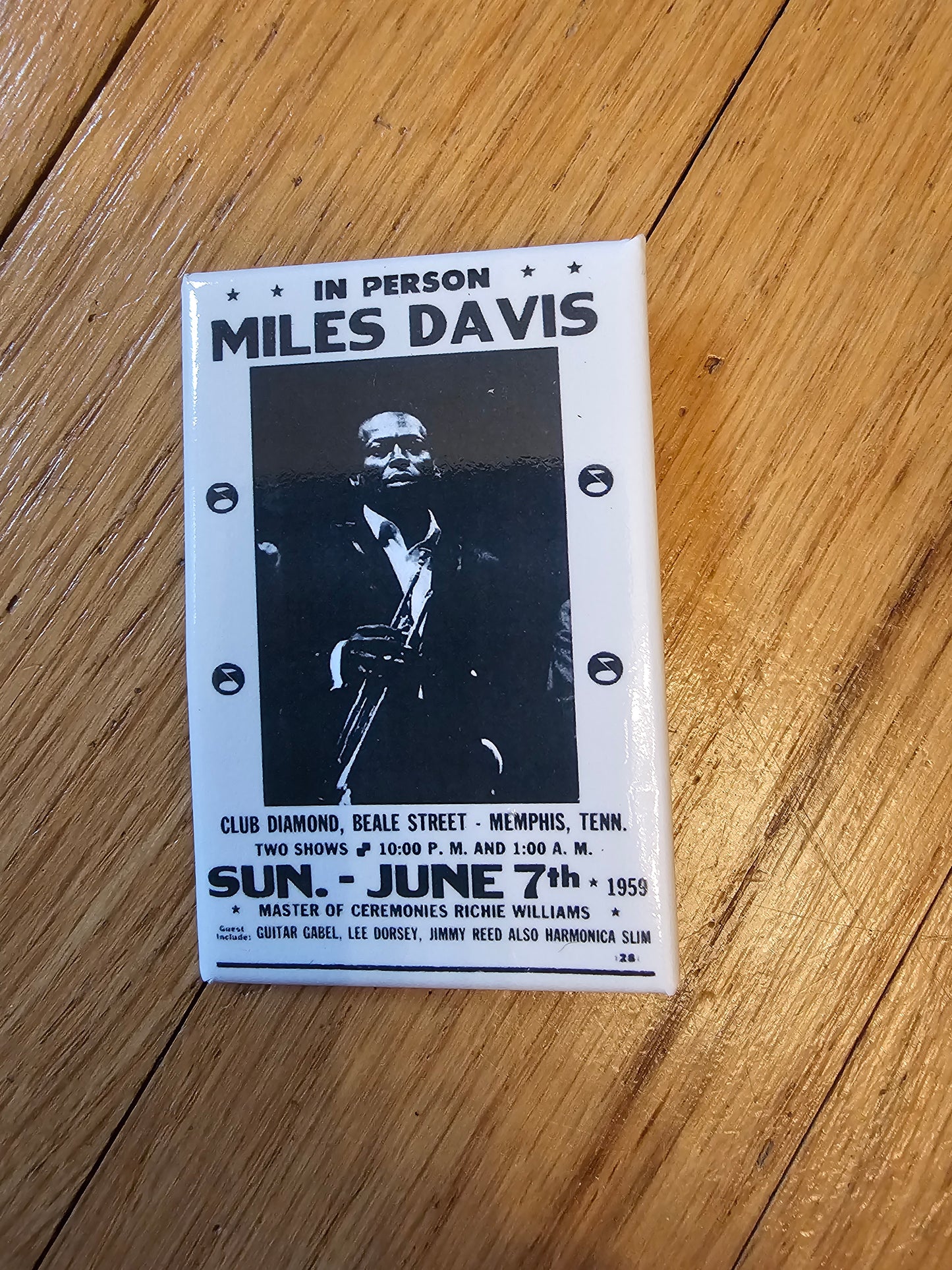 Showprint  Concert Poster Buttons 1.75" x 2.75"