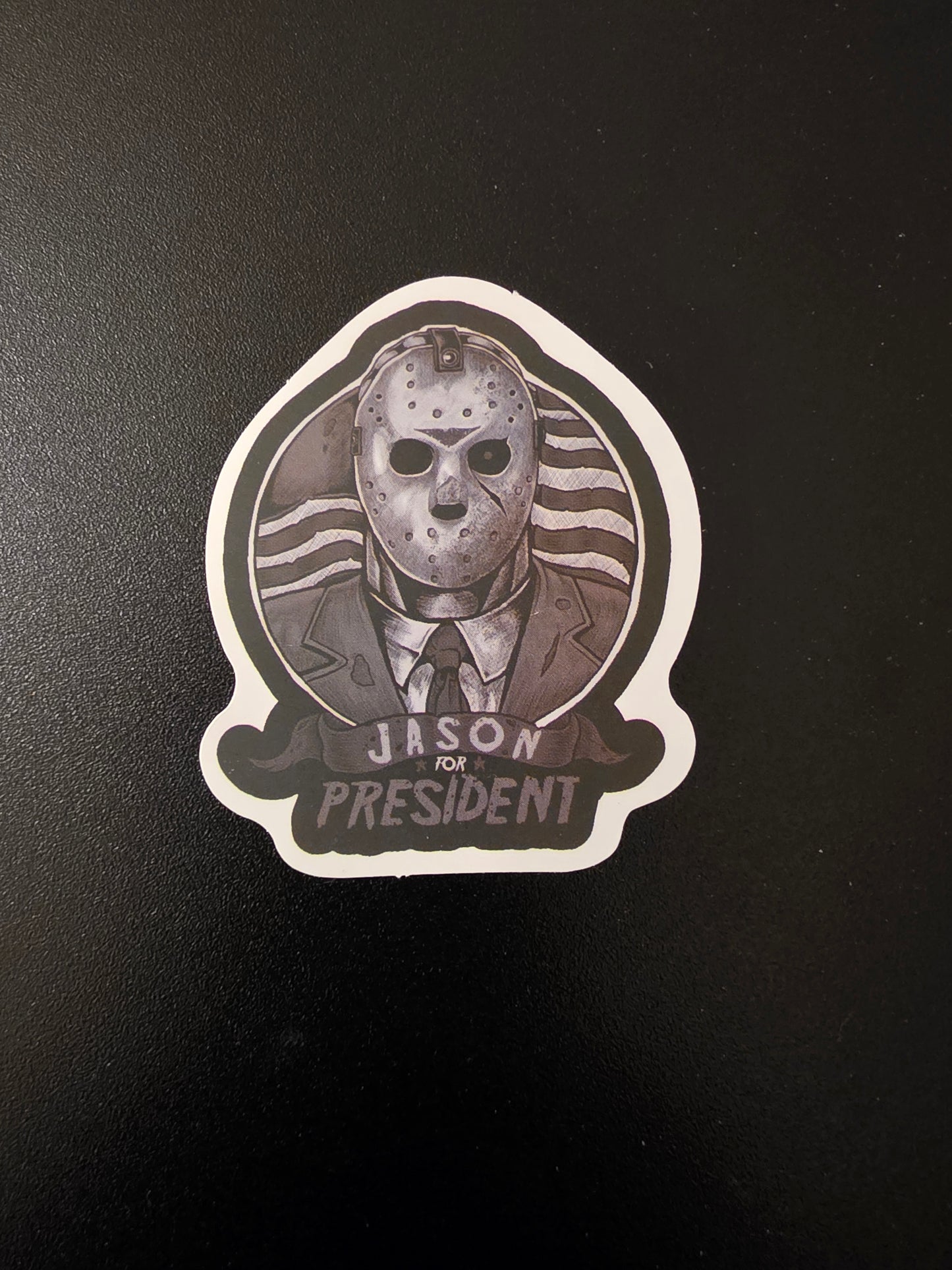 Jason for president sticker