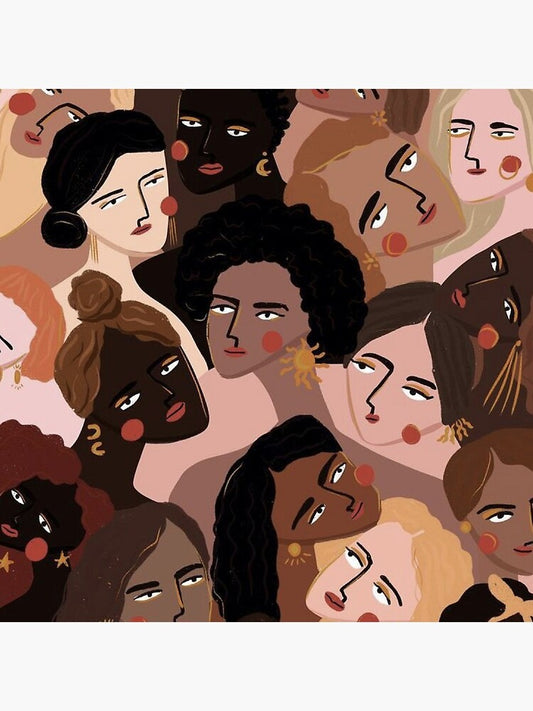 Diverse Girls Sticker
