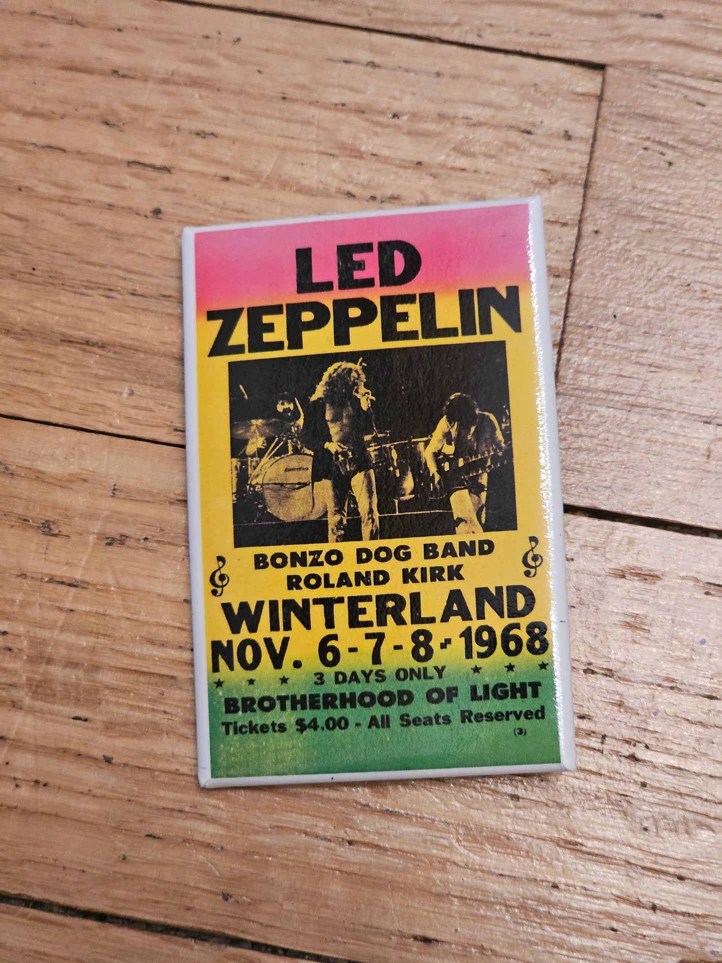 Showprint  Concert Poster Buttons 1.75" x 2.75"