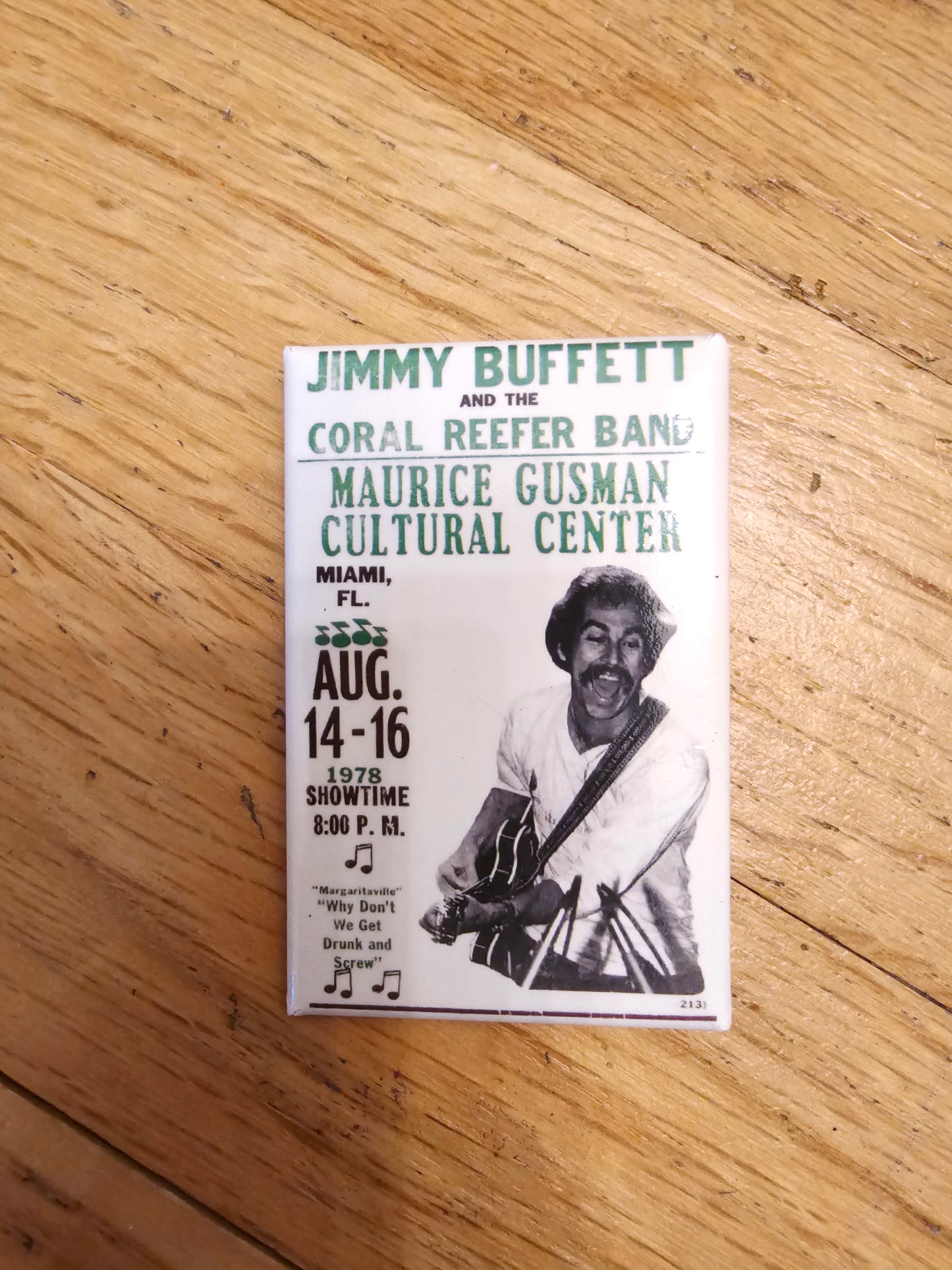 Showprint  Concert Poster Buttons 1.75" x 2.75"