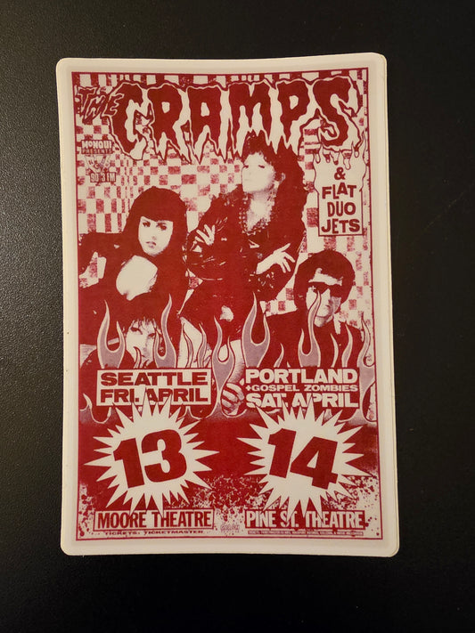 Cramps Jumbo Sticker