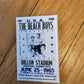 Showprint  Concert Poster Buttons 1.75" x 2.75"