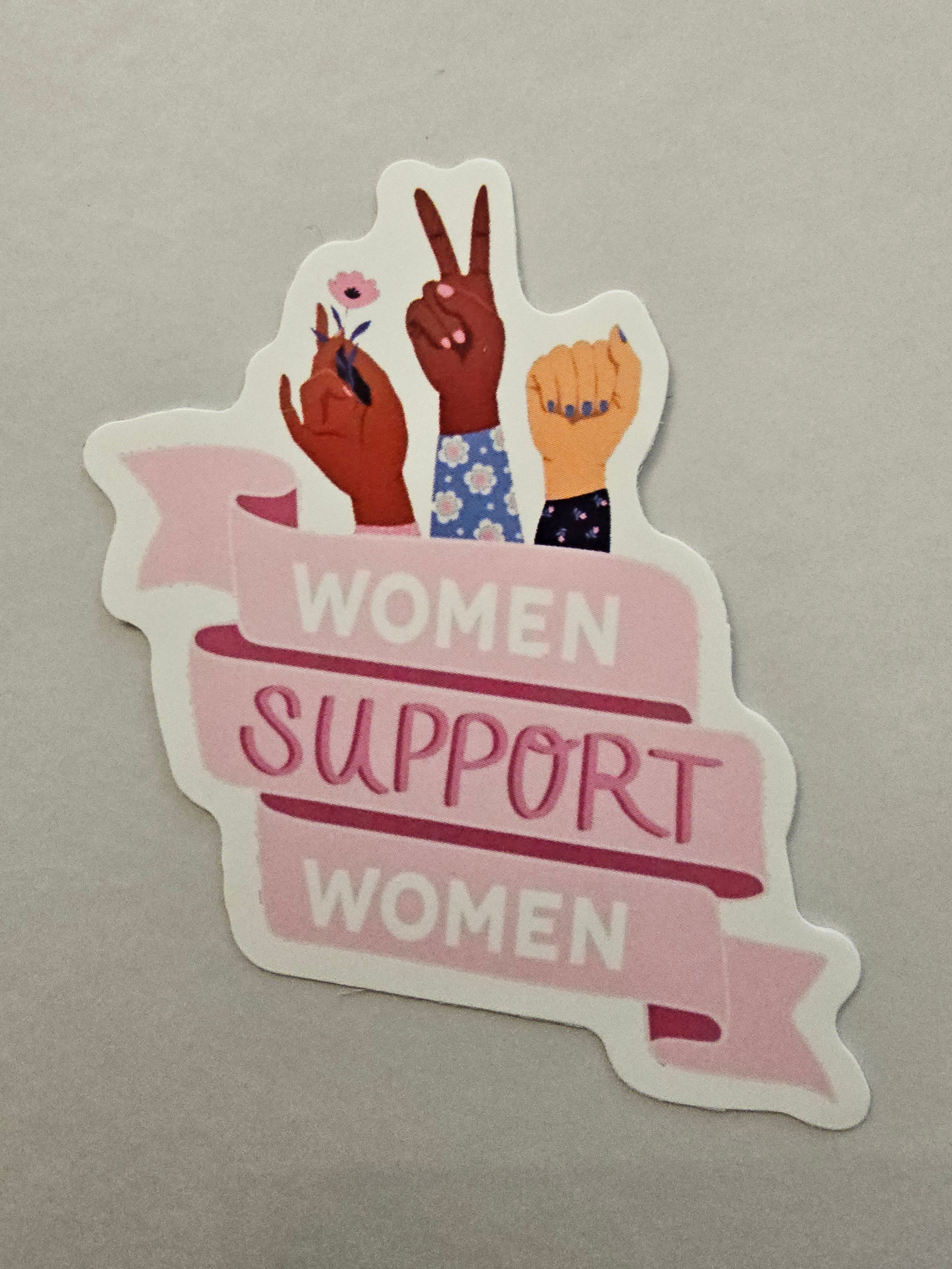 Help And Support Sticker Women Support Women Sticker – Snark Gifts