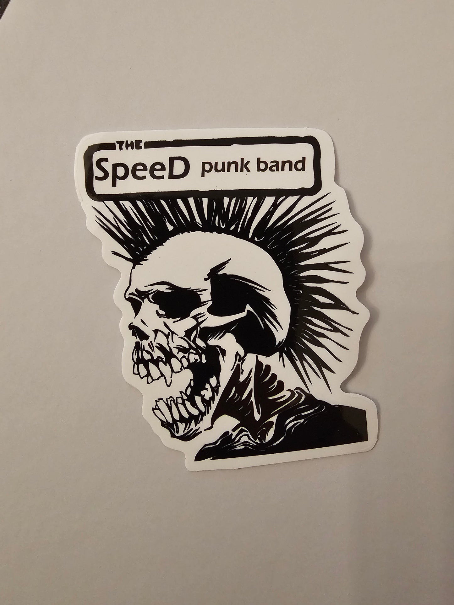 SpeeD punk band sticker
