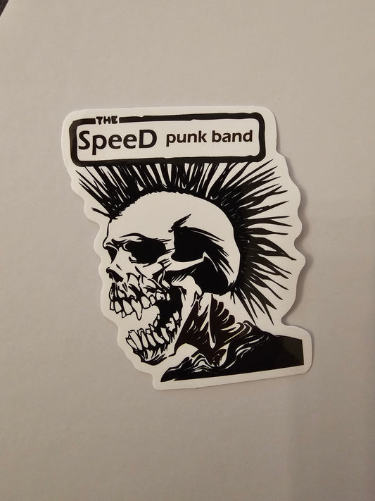 SpeeD punk band sticker