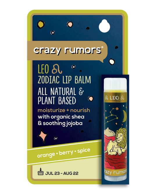 Leo - Zodiac Lip Balm Fire  Blend
